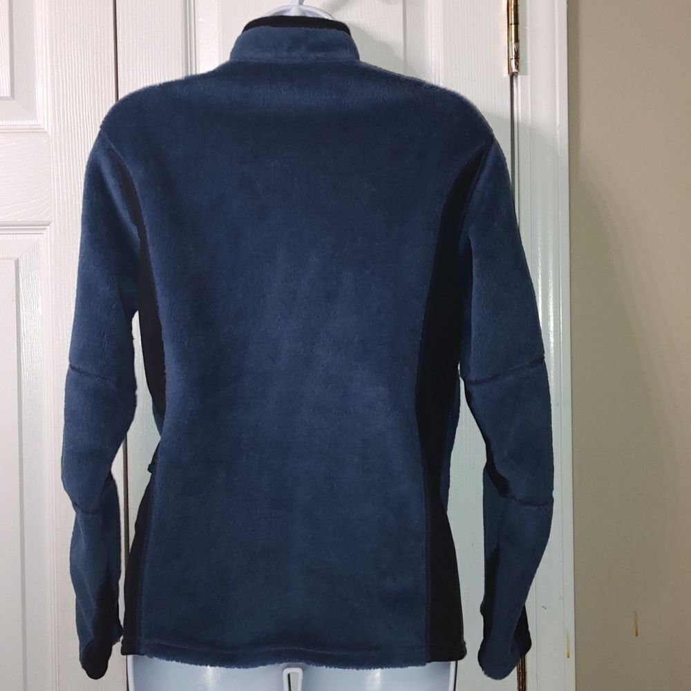 Patagonia Polattec   blue fleece zipper front jacket  Sz S - Picture 3 of 4